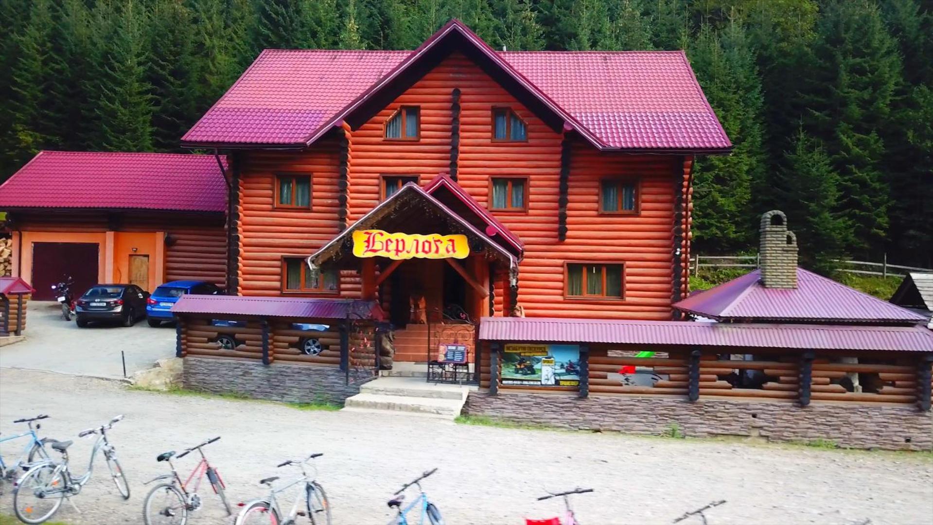 Hotel Berloga-Sinevir Synevyrsʼka Polyana Dış mekan fotoğraf