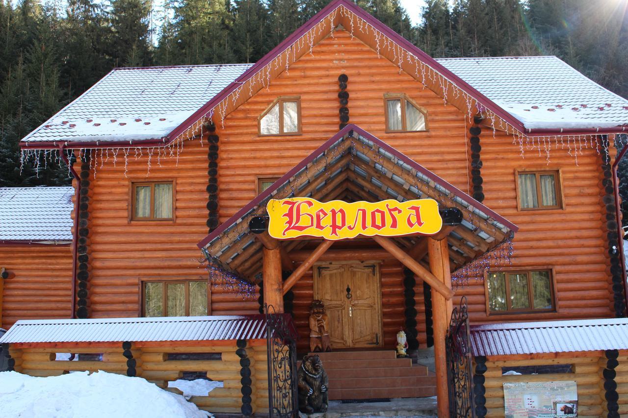 Hotel Berloga-Sinevir Synevyrsʼka Polyana Dış mekan fotoğraf